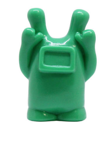 Moro Seijin Mini Sofubi モロ星人 Midori