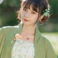 胸针小花花-资料图