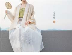 月白燕归·百迭裙-资料图