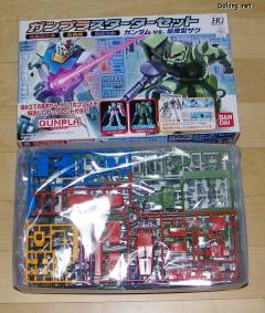HGUC 钢普拉入门套装 Vol.1 高达+扎古-资料图
