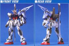 1/100 高达SEED模型系列 GAT-X105 强袭高达 GAT-X105+AQM/E-X02 剑战型强袭高达-资料图