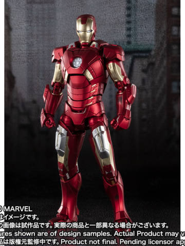 SHF 钢铁侠 Mark VII 《AVENGERS ASSEMBLE》 EDITION