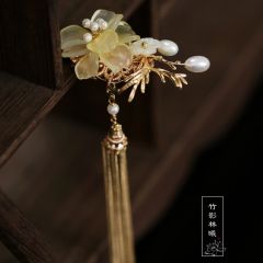 浅黄步摇-资料图