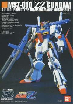 HGUC MSZ-010 ΖΖ高达 透明版-资料图