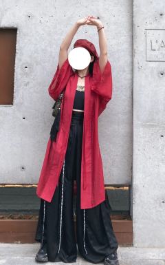 长衫合裆裤
