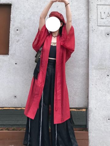 长衫合裆裤