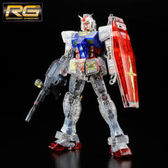 RG RX-78-2 元祖高达 透明色-资料图