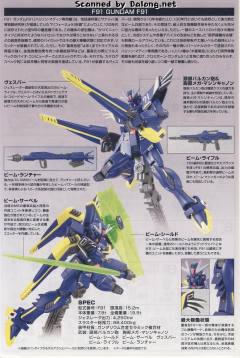 HGUC F91高达(哈里逊·马丁专用机)-资料图