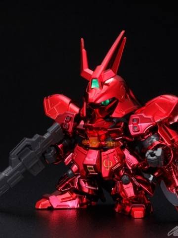 SD高达 BB战士 MSN-04 沙扎比 金属质感 Ver.