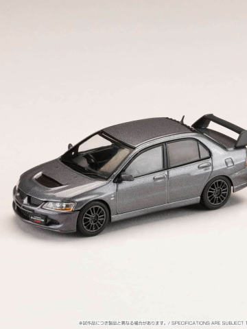 MITSUBISHI LANCER EVOLUTION 8 MR GSR WITH ENGINE-PURPLISH GREY MICA