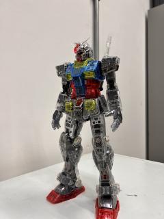PG UNLEASHED RX-78-2 元祖高达 透明色躯干-资料图