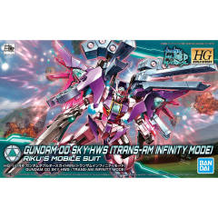 HGBD GN-0000DVR/S/HWS 天翔型00高达重武器装备 Trans-Am 无限模式-资料图