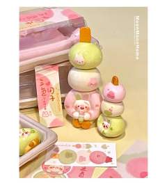 三色糯米兔团子（大）-资料图