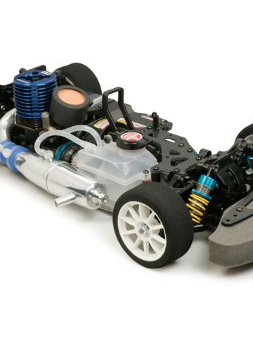 引擎RC汽车 1/10 SCALE GLOW-ENGINE R/C 4WD RACING CAR TG10-Mk.2 PRO CHASSIS KIT