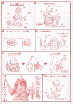 SD高达 BB战士 全装备骑士高达-资料图