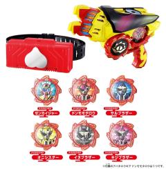 DX 暴太郎战队 咚冲击枪&齿轮收纳腰带豪华版-资料图