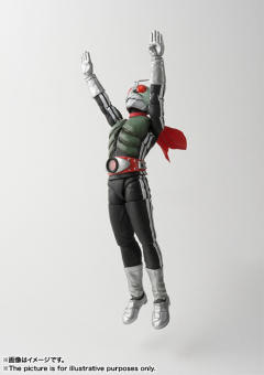 SHF 真骨雕 假面骑士新1号-资料图