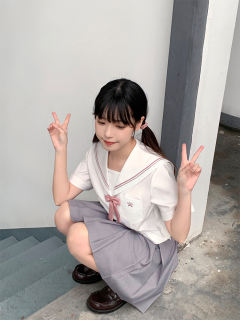 桜岛中 水手服套装-资料图