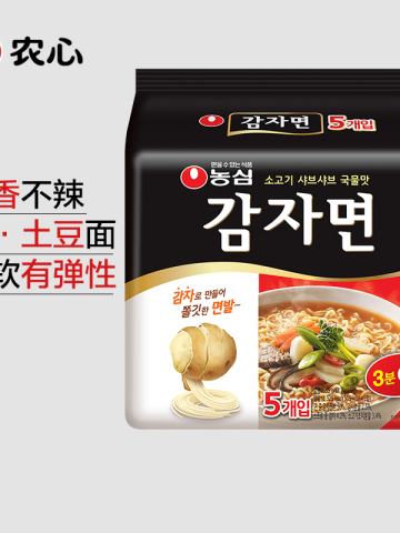 农心-香菇牛肉土豆面