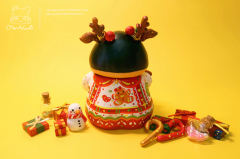 小麋鹿胖墩儿－手作款-资料图