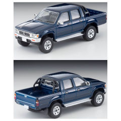 多美卡TLV系列 LV-N255a 丰田 Hilux 四驱皮卡 双驾驶室 SSR 深蓝色 95年款-资料图