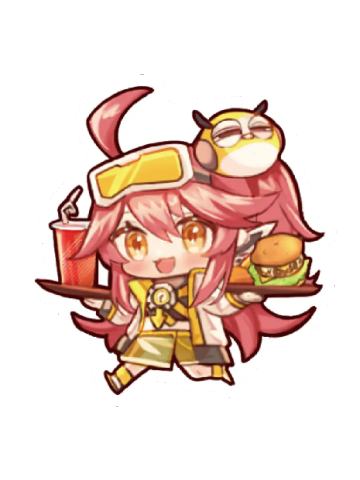 异想少女 冰箱贴 艾米美食款