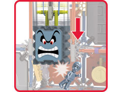 K'NEX Super Mario Building Set 咚咚 ほねクリボー 路易基 玛丽奥 Thwomps-资料图