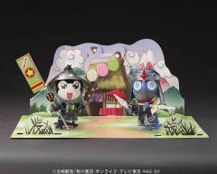 Keroro Gunsou Plamo Collection Dororo兵长 Giroro伍长 keroro军曹 Kururu曹长 TAMAMA二等兵 -资料图