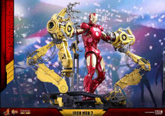 1:6比例珍藏人偶套装 钢铁侠MARK 4 连拆甲机台-资料图