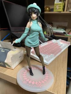 Coreful Figure 樱岛麻衣 针织连衣裙 ver.-资料图