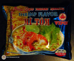 Asian Style Instant Noodles Shrimp