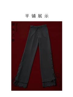 噬梦蝶2.0 绑带长裤-资料图