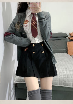 霍格沃兹毛衣开衫套装-资料图