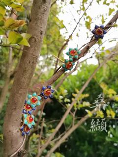 银鎏金嵌宝花钿-资料图
