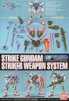 GAT-X105 强袭高达 GAT-X105+AQM/E-X01 翔翼型强袭高达 GAT-X105+AQM/E-X02 剑战型强袭高达 GAT-X105+AQM/E-X03 炮战强袭高达 炮战型装备 强袭武器系统-资料图