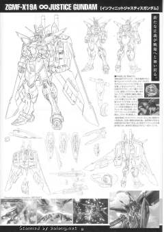 1/100 高达SEED DESTINY模型系列 ZGMF-X19A 无限正义高达-资料图