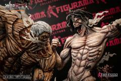 Elite Exclusive Statue 铠之巨人 三笠·阿克曼 巨人 -资料图