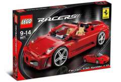 8671 法拉利430 Spider 1:17模型-资料图