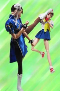 春日野樱 Capcom Action Doll Collection - Blue ver.-资料图