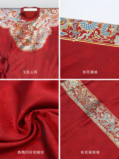 红妆融熠·女款婚服-资料图