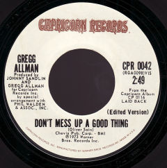 Don't Mess Up A Good Thing / Please Call Home