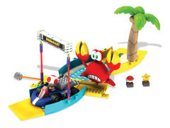 K'NEX Mario Kart Building Set 螃蟹 奇诺比奥 Toad Side-stepper Challenge-资料图