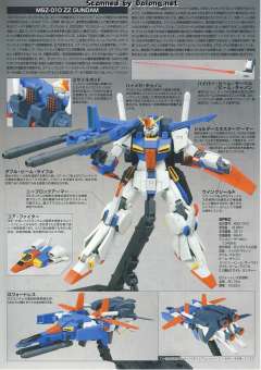 HGUC MSZ-010 ΖΖ高达 透明版-资料图