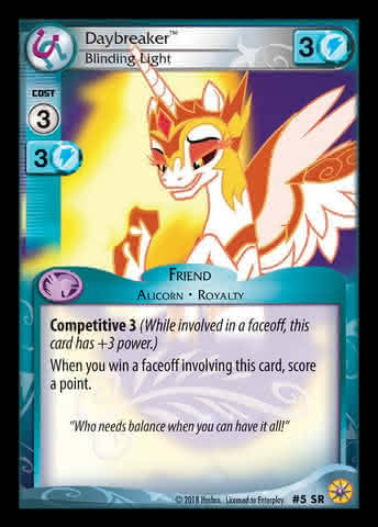 Daybreaker, Blinding Light