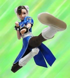 春丽 Capcom Action Doll Collection - Blue ver.-资料图