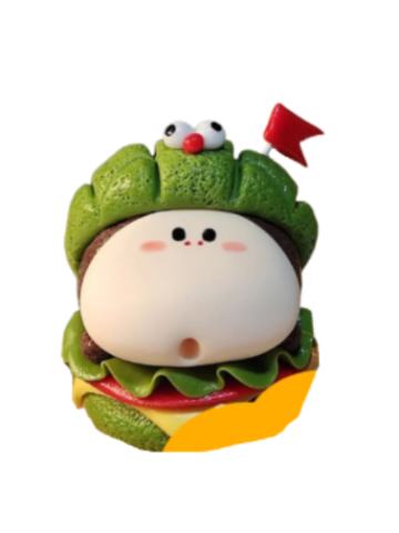 一口汉堡-抹茶味