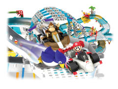 K'NEX Mario Kart Building Set 森喜刚 乌贼 害羞小子 玛丽奥 企鹅 Ultimate Combination-资料图