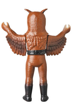 Toei Retro Sofubi Collection 猫头鹰男 Middle Size-资料图