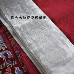 婚服汉服狮子珞·裥裙马面裙-资料图