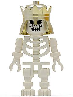 Skeleton with Evil Skull, Crown